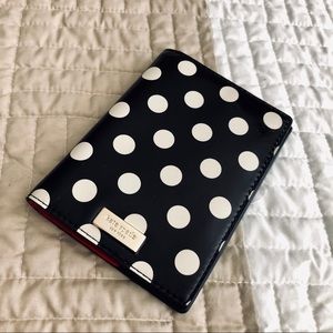 NWT Kate Spade New York Polka Dot Passport Holder